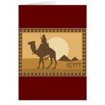 Logotipo de Egipto Felicitaciones