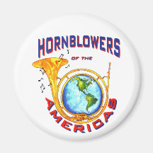 Logotipo de Hornblower del imán