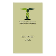Logotipo de IANHP Plantilla De Tarjeta Personal