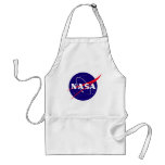 Logotipo de la albóndiga de la NASA Delantal