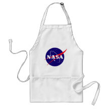 Logotipo de la albóndiga de la NASA Delantal
