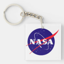 Logotipo de la albóndiga de la NASA Llavero