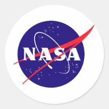 Logotipo de la albóndiga de la NASA Pegatinas