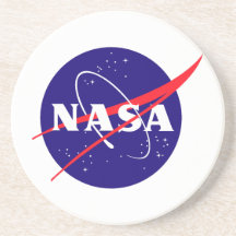 Logotipo de la albóndiga de la NASA Posavasos Para Bebidas