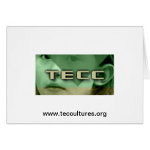 Logotipo de la niña de TECC tarjetas
