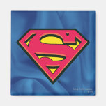 Logotipo de la obra clásica del superhombre imán de frigorifico