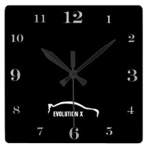 Logotipo de la pincelada de EVO Xwhite Relojes