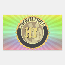 LOGOTIPO DE LA TECNOLOGÍA DE LA HISTOLOGÍA DE LA I ETIQUETA