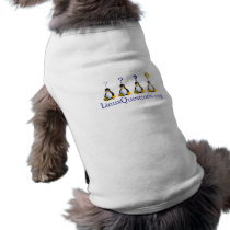 Logotipo de las preguntas de Linux Camiseta De Perro