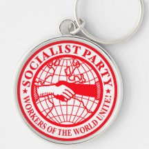 Logotipo de los E.E.U.U. del Partido Socialista Llaveros Personalizados
