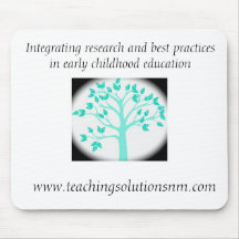 logotipo de los teachingsolutions alfombrilla de ratón