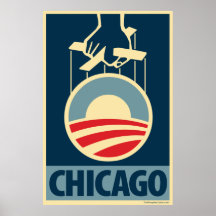 Logotipo de Obama - Chicago: Poster de OHP
