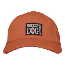 Logotipo de RDR (rojo, negro, blancos) Gorra De Beisbol Bordada