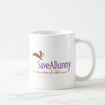 Logotipo de SaveABunny Taza