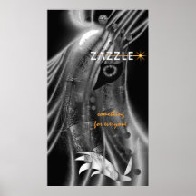 Logotipo de Zazzle de la entrada de la competencia Poster