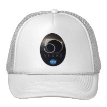 Logotipo del aniversario de la NASA 50.a Gorro De Camionero