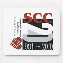 Logotipo del aniversario de Mousepad SCC Alfombrillas De Ratón