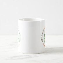 Logotipo del círculo de HFSD Taza