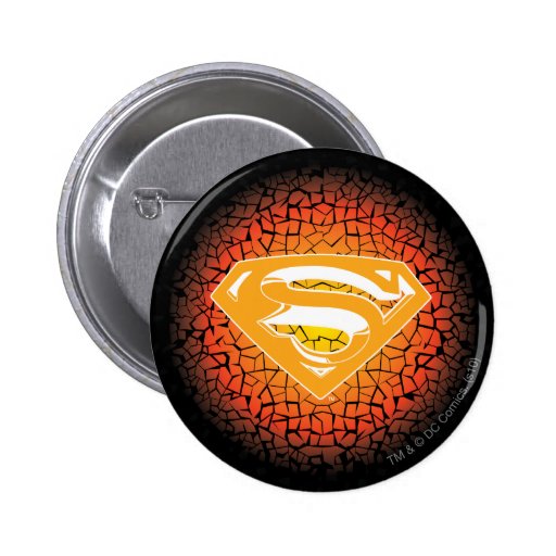 Logotipo del crujido del superhombre pin
