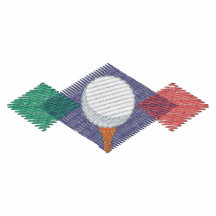 Logotipo del golf