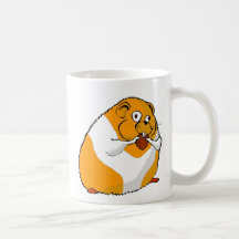 Logotipo del hámster taza