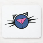 Logotipo del Kat Krazy Tapete De Ratones