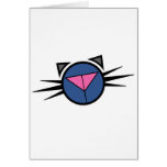 Logotipo del Kat Krazy Tarjeton