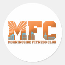 Logotipo del MFC Pegatinas Redondas