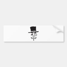 Logotipo del pirata informático de AntiSec AntiSec Etiqueta De Parachoque