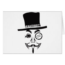 Logotipo del pirata informático de AntiSec AntiSec Tarjeta