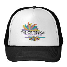 Logotipo del teatro del criterio gorro
