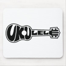 Logotipo del Ukulele Tapete De Raton