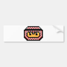 LOGOTIPO del videojugador Pegatina De Parachoque