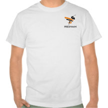 Logotipo enorme, ESTUDIANTE DE PRIMER AÑO Camiseta