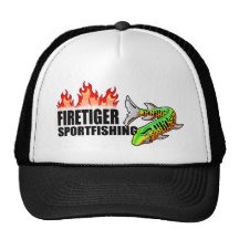 Logotipo Gorra-horizontal de Firetiger Sportfishin