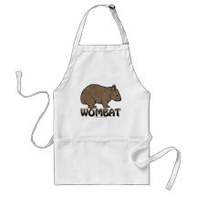 Logotipo II de Wombat Delantales