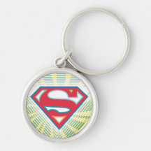 Logotipo maravilloso de Supergirl Llaveros
