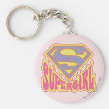 Logotipo maravilloso de Supergirl Llaveros