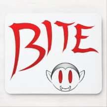 Logotipo Mousepad de la "mordedura" Tapete De Raton