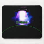Logotipo oficial Mousepad del UFO de ICAliens Tapetes De Ratones