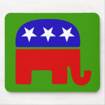 Logotipo republicano alfombrilla de raton