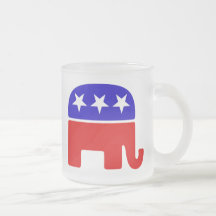 Logotipo republicano tazas