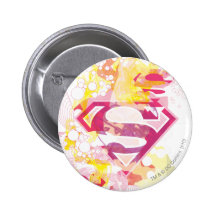 Logotipo retro de Supergirl Pins
