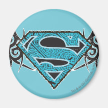 Logotipo tribal del modelo de Supergirl Imanes De Nevera