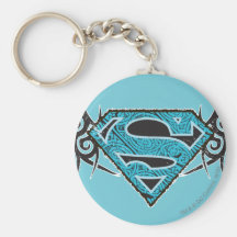 Logotipo tribal del modelo de Supergirl Llavero