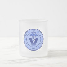 logotipo veterinario 5 taza de café