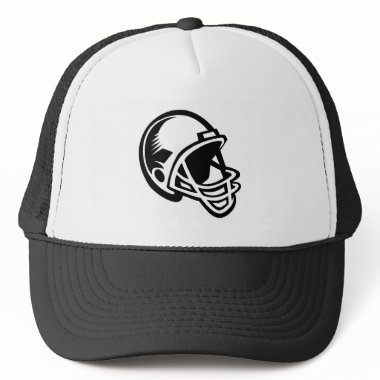 Logotipos del casco de fútbol americano gorras