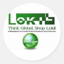 Lokil.com Pegatina
