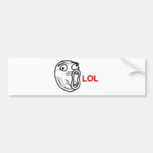 LOL Meme Pegatina De Parachoque