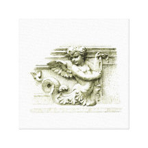 Lona 1,5" del ~ 12X12 del ángel del mar densamente Lienzo Envuelto Para Galerías